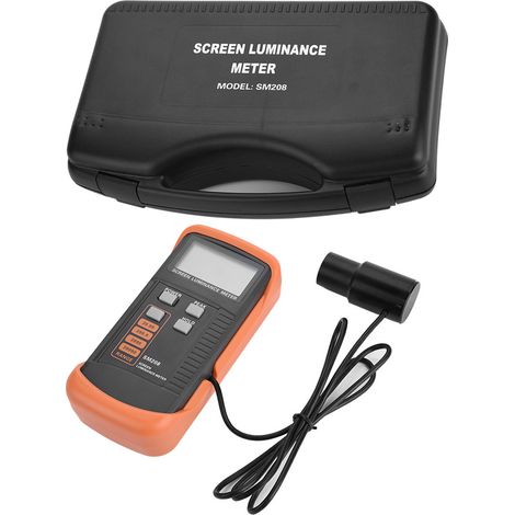 Misuratore di luminanza portatile SM208 con mini sensore di luce 0,01-39.990 cd/m²