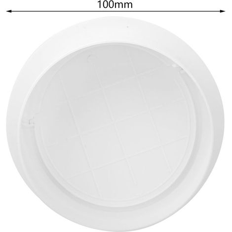 Clapet anti-retour en plastique ABS de 10 cm (4 pouces), accessoire pour hottes de cuisine, clapet anti-retour (1/5)