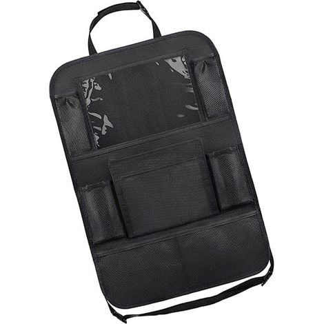 Organisateur de siège arrière de voiture, sac de rangement multi-poches, protection anti-coups de pied, 41 x 61 cm, avec support pour tablette pour SUV (1/5)