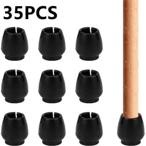 Bardusch - Couvre-pieds de meubles -- 35 pièces - Silicone - Protection contre rayures - Utilisation intérieure (1/4)