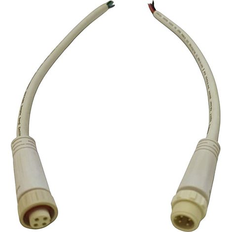 Jandei - Par de conectores macho/hembra para Bañador de pared RGB (1/2)