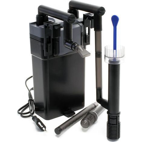 HBL-803 Filtre suspendu hang on filter 6 W, 195 x 170 x 320 mm, débit 500 l/h, pour aquariums 150 l (1/4)