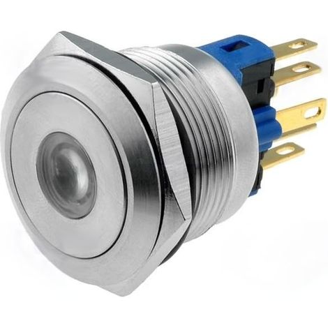 Interruttore resistente agli atti vandalici della luce. Blu 12v V22-11d-12b-s