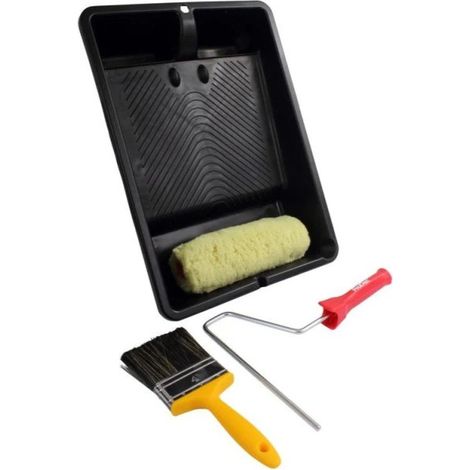 ProDec 4 Piece Masonry Roller Kit with Paint Brush