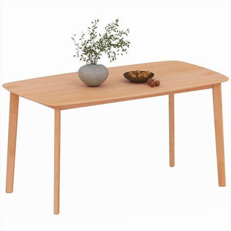 Table de salle à manger en pin massif 150 cm pour 6 personnes (1/5)