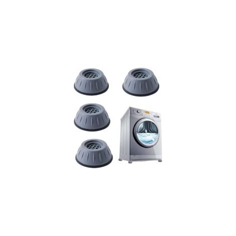 Almohadillas antivibración de goma ZVD, 4 piezas, patas para lavadora, almohadillas antivibración, patas para lavadora, universales para lavadoras y secadoras. - Crezuo (1/4)