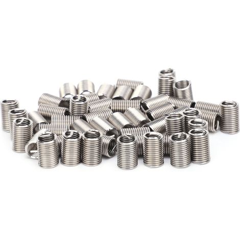 50-teiliges Set mit Gewindeeinsätzen, Buchsen, Schrauben, Schutzspiralen und Reparaturmuttern M10 x 1,5/2,5D (1/5)