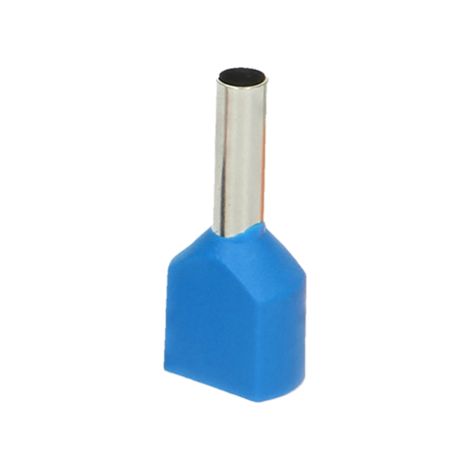 Manchon isolant Orno-Polish 2 x 0,75 mm², longueur 8 mm, blister de 25 pièces