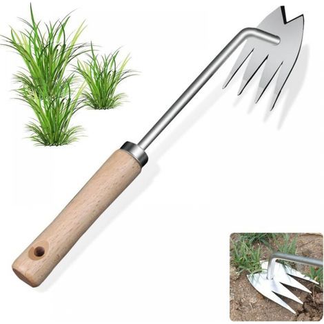 Hand Weeder Tools,Manual Weeding Tool,Stainless Steel Weed Puller,Garden Weed Puller,Weed Puller Tool,Stainless Steel Weeding Tool (1/5)