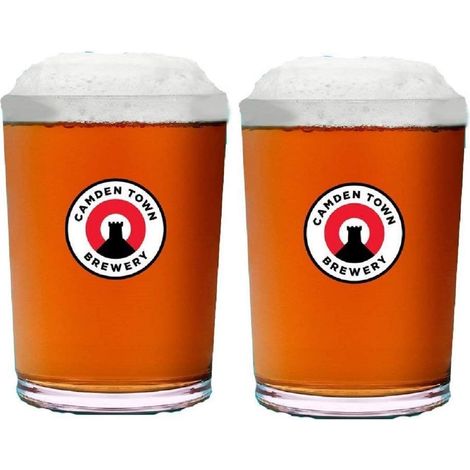 Lot de 2 verres Camden Town Brewery - Jacks - Verres officiels