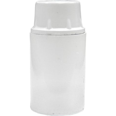 Portalampada liscio e14 onlex bianco 2a blister (1/2)