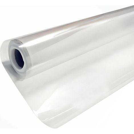 Rouleau de protection murale auto-adhésif en vinyle transparent 30x400cm pour revêtement de livre, pour la cuisine et la salle de bain (1/5)