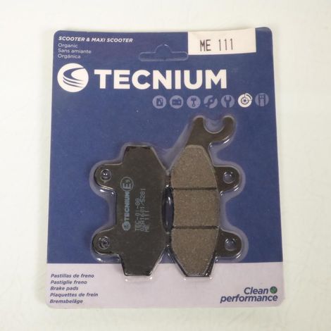 Plaquette de frein Tecnium pour Moto Triumph 1050 Speed Triple R (1/3)
