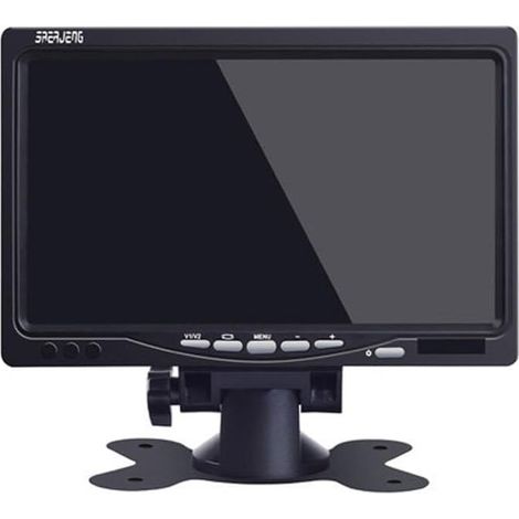 Moniteur TFT LCD 7" pour caméra de recul, moniteur de voiture, SUV, fourgonnette, voiture, camion (1/4)