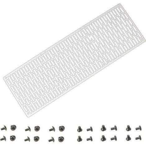 Protection blanche pour dissipateur thermique, cache-ventilateur, durable, pour la protection des ventilateurs de bureau et portables, filtre anti-poussière pour PC, multicolore (420) (1/4)