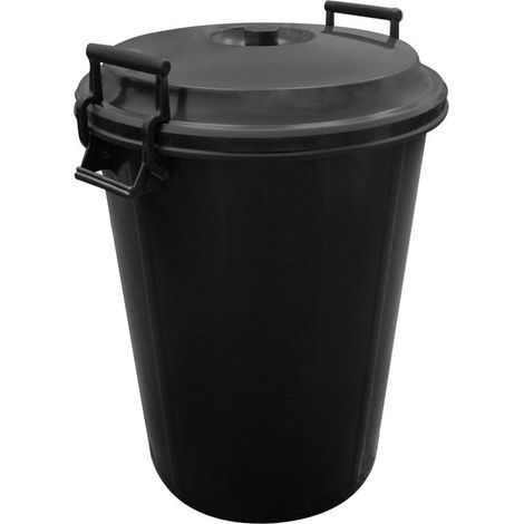 Cubo de Basura Industrial Robusto de 100 Litros - Contenedor de Residuos Duradero y Fácil de Limpiar