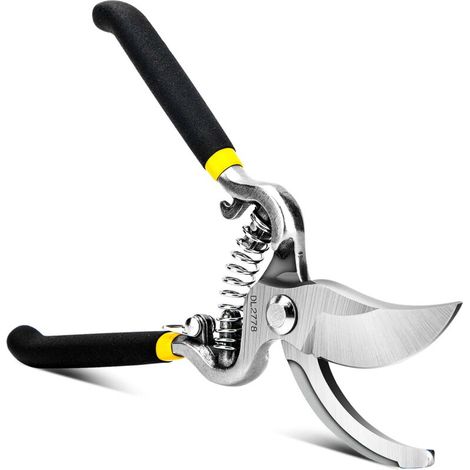 Tondeuse De Jardin Delicatessen, Tondeuse De Jardin Bypass De 8 ", Cisailles De Jardin, Cisailles De Jardin, Noir (1/4)