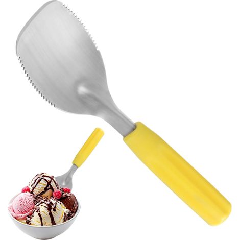 Cuillère à Glace en Métal Pelle Distributrice Dentelée (1/5)