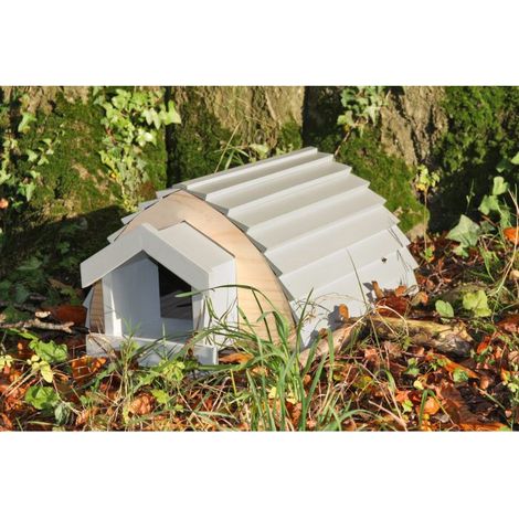 Abri à hérissons en bois (1/2)