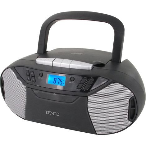 Kendo Boombox 24EX CD-Kassettenspieler - LCD-Display