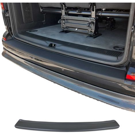 Protection seuil Coffre Pare-Chocs Compatible avec VW T5 Transporter 2003-2015 ABS