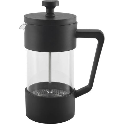 Cafetière à piston, en verre borosilicate épais, antirouille et compatible lave-vaisselle (1/5)