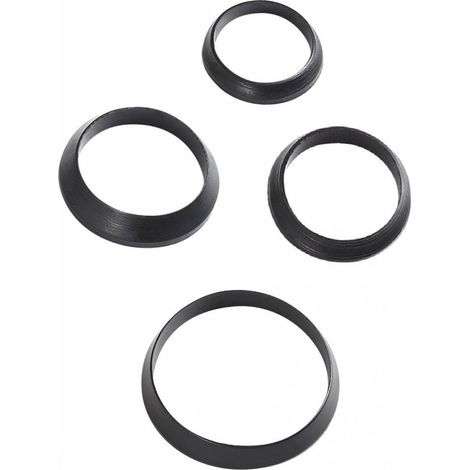 100 x GUARNIZIONE CONICA P/CANOTTO D 40 MM   1.1/2