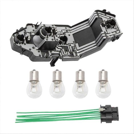 63217361305 Rücklichtlampenfassung + Kabelbaum + 4-Lampen-Set (1/5)