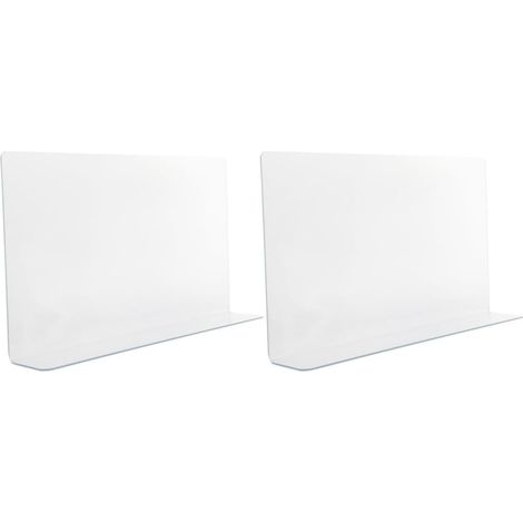 Pare-éclaboussures PVC Flexible 2 Pièces, pour Lavabo et Baignoire (1/5)