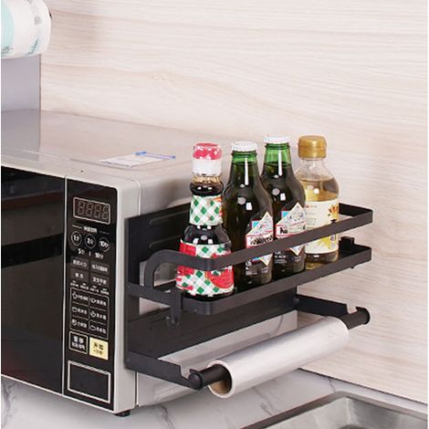 Étagère magnétique pour réfrigérateur, organisateur, porte-épices magnétique robuste pour réfrigérateur type B, simple couche (1/5)