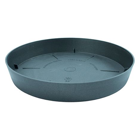 Plateau pour bol et jardinière Tes et Doric Ø240mm Gris anthracite