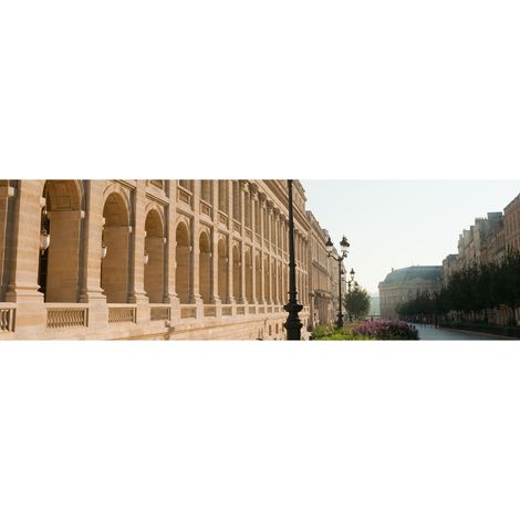 Tableau sur toile grand théâtre Bordeaux 30x97 cm - Impression sur Toile Murale Décorative - Image imprimée en HD sur Toile - Toile sur Châssis en Bois FSC - Fabriqué en France (1/4)