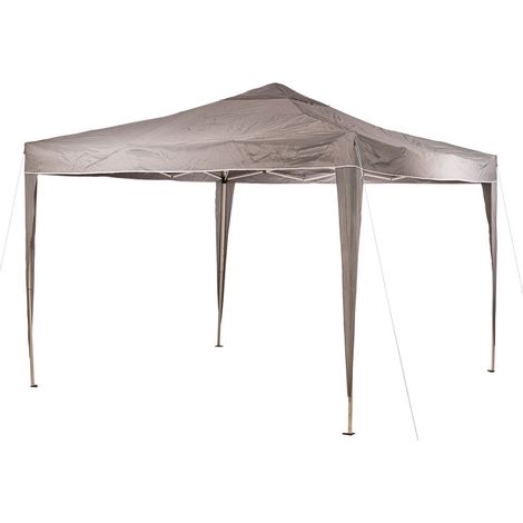 Tonnelle pliante / pavillon pliable 3x3 m - Couleur Grise