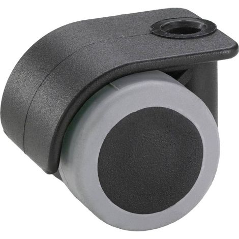 Doppelrolle 35 x 40 mm, Tragkr. 70kg Möbelrollen