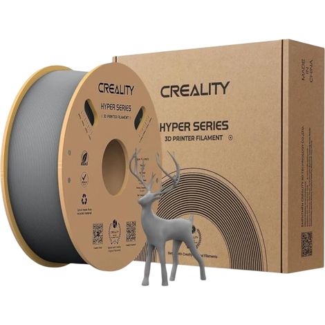 Filament Creality Hyper PLA (gris)