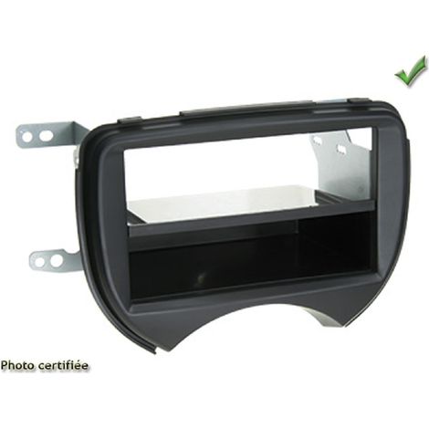 Kit 2DIN compatible avec Nissan MICRA K13 10-13 noir