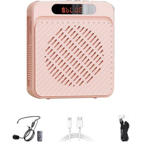 5W 1200mAh Sprachverstärker, multifunktionaler persönlicher Lautsprecher mit Mikrofon und Bildschirm für Lehrer, Reden usw. (1/5)