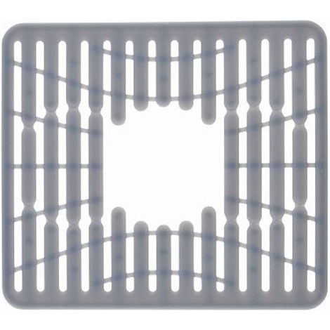 Tapis d'évier 28 x 32 cm en silicone gris GoodGrips / OXO (1/5)