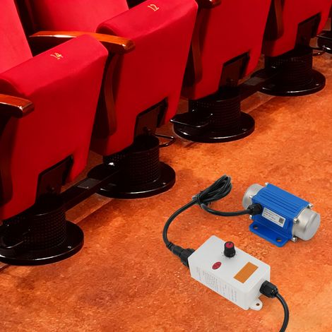 Vibrationsmotor für Salz-/Sandstreuer und Betonmischer, 7000 U/min, 30W DC12V, Alu