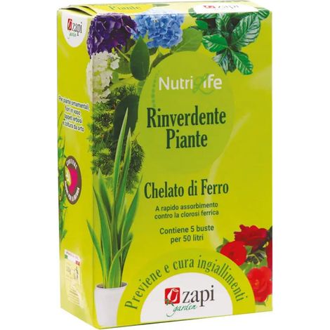 Nutrilife Rinverdente für Pflanzen 5 x 20 g