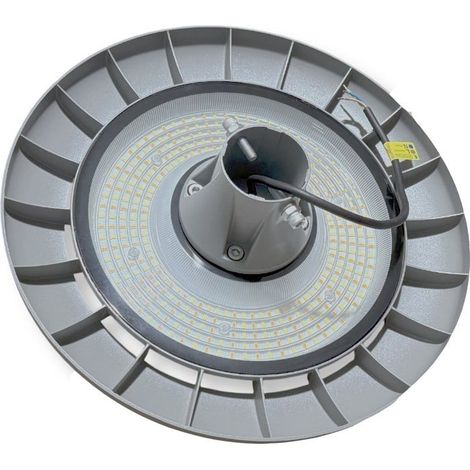TrAdE Shop Traesio - Lampione Ufo Led Per Palo Cct Colore Luce Wattaggio Regolabile Con Switch Giardino Ata-3c - (1/5)