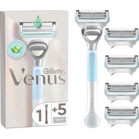 Satin Care Rasoir Femme pour Le Maillot, 5 Recharges (1/5)
