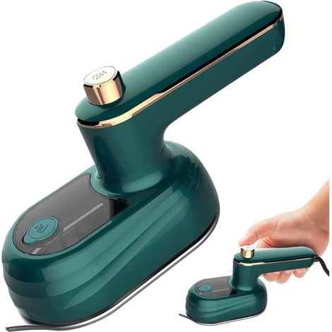 Mini fer à repasser de voyage pour vêtements, fer à vapeur portable, petit fer rotatif professionnel à 180° pour usage domestique, 556 (1/2)