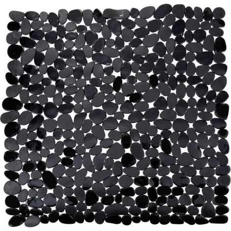 54x54cm non-slip pebble bath mat, YMYNY stone bath mat