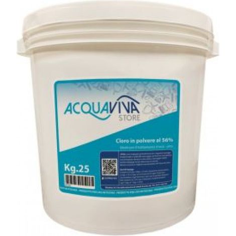 Cloro in polvere granulare confezione da 25Kg