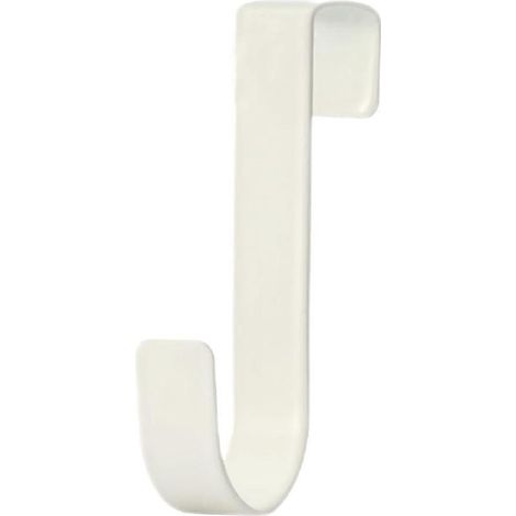 Türhänger-Garderobe, 5er-Set Türhaken aus Edelstahl, Weiß (1/5)