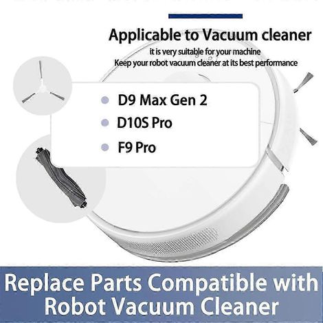 Accesorios del kit de repuesto para aspiradoras robot D9 Max Gen2 / D10S Pro / D10S (SZRH AM) (1/4)