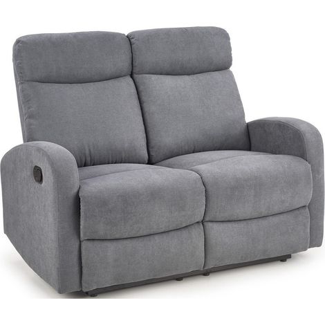 Sofá reclinable Houston 1098, Gris, 79x128x95cm, Tapiz (1/5)