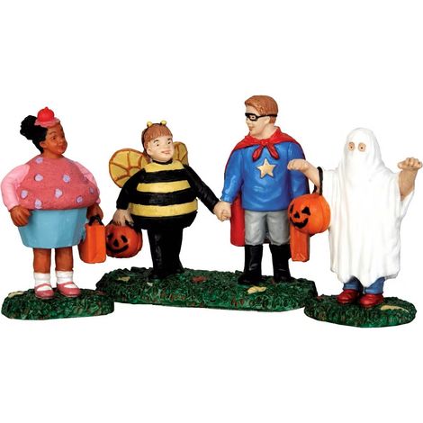 New Trick Or Treaters Set Of 3 Cod. 52304