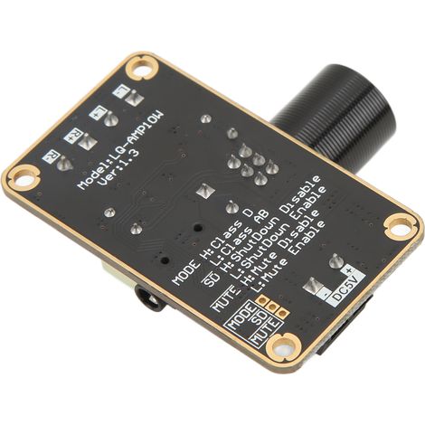 Carte d'amplificateur de puissance numérique PAM8406 pour petit haut-parleur DIY 5W+5W stéréo deux canaux Classe D Module d'amplificateur de puissance 5V (1/5)